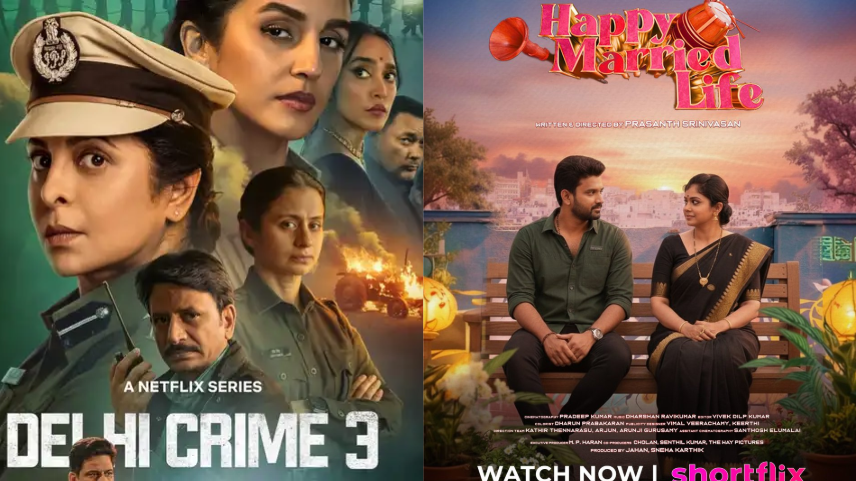 What to Watch This Week From Happy Married Life to Delhi Crime 3 New Web Series and OTT Releases to Stream Now