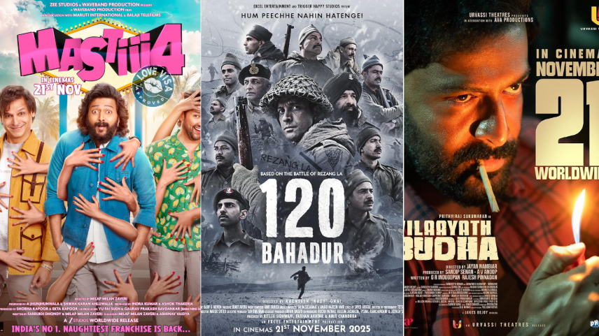 13 New Films Hitting Theaters This Week on November 21st:From the Intense Thriller Mask to the Comedy of Masti