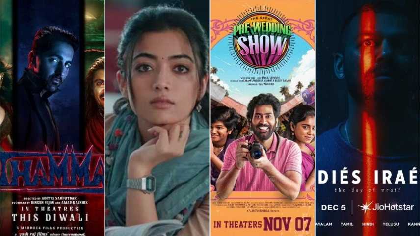 OTT Releases This Week Dec1 to Dec 7: Rashmika Mandanna's The GirlFriend to Thamma; Full list of movies & series on Netflix, Prime Video and more