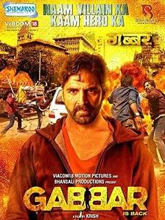 Gabbar is Back Poster