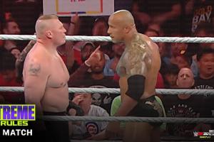 The Rock Opens Up About His Match Match With Brock Lesnar In 2002