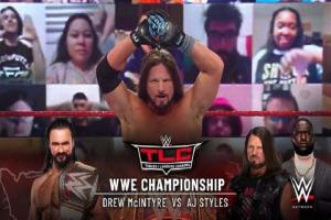 Drew McIntyre Vs. AJ Styles Added To TLC 2020 For The WWE Title Match