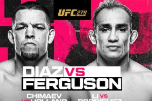 UFC 279 Results: Nate Diaz Vs. Tony Ferguson Full Fight & Winner