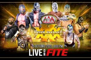 AAA TripleMania XXX: CDMX Results (10/15/2022): Winners, Highlights