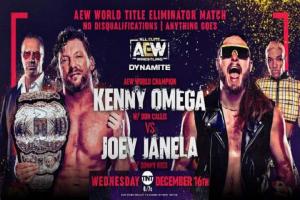 Kenny Omega Vs. Joey Janela No DQ World Title Eliminator Match Sanctioned For Dynamite