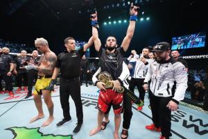 Islam Makhachev Reacts To Becoming The New UFC Lightweight Champion
