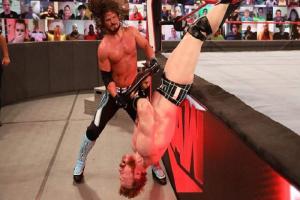WWE Raw: AJ Styles Vs. Sheamus Full Match, Winner