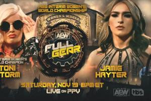 AEW Full Gear 2022 Results: Toni Storm Vs. Jamie Hayter Full Match & Winner