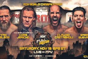 AEW Full Gear 2022 Results: Chris Jericho Vs. Bryan Danielson Vs. Claudio Castagnoli Vs. Sammy Guevara Full Match & Winner