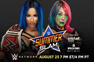 Sasha Banks Vs. Asuka For Raw Women's Championship Match To Take Place At SummerSlam