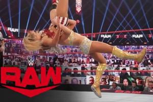 WWE Raw: Charlotte Flair & Asuka Vs. Lacey Evans & Peyton Royce Full Match(Video)