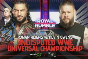 Roman Reigns Vs. Kevin Owens Set For WWE Royal Rumble 2023
