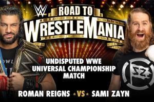 WWE Announces Roman Reigns Vs. Sami Zayn In A Rematch