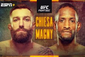 UFC Fight Island 8 Chiesa Vs. Magny Fight Card: Predictions, Preview, Odds, Matches, Date, Venue