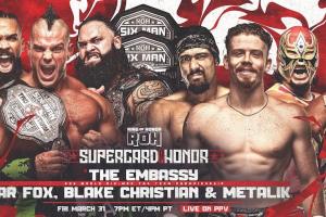 Tony Khan Adds Six-Man Tag Team Title Match To The ROH Supercard Of Honor Card