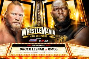 WWE WrestleMania 39 Results: Brock Lesnar Vs. Omos Full Match & Winner
