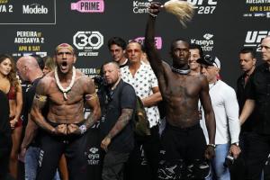 UFC 287 Results: Alex Pereira Vs. Israel Adesanya Full Fight & Winner