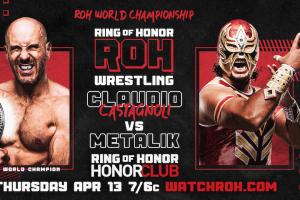 ROH TV's April 13: Championship Clash & Wrestling Icons In Action