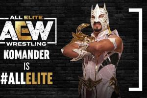AEW Signs High-Flying Star Komander To Their Roster