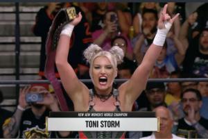 Toni Storm Becomes The AEW Women's Champion At AEW Double Or Nothing