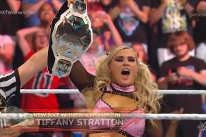 Tiffany Stratton Becomes The 100th Woman In The History Of WWE To Win A WWE Championship