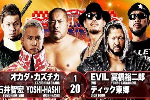 NJPW Road To The New Beginning Results For January 23, 2021: Winners, Highlights