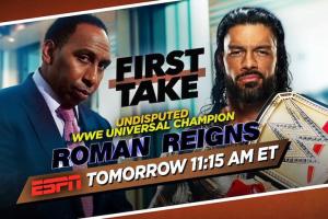 Roman Reigns Set For ESPN’s First Take With Stephen A Smith Tomorrow