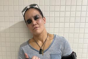 PHOTOS: Shayna Baszler Shows Off Nasty Bruises After MMA Rules Match With Ronda Rousey