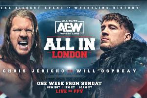 AEW All In 2023 Results: Chris Jericho Vs. Will Ospreay Full Match & Winner
