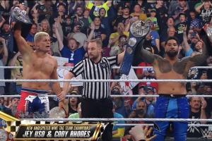 WWE Fastlane 2023 Results: Cody Rhodes And Jey Uso Become The New Undisputed Tag Team Champions