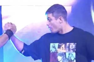 Grayson Waller Trolls Taylor Swift, Mocks Special Handshake At WWE Live Event