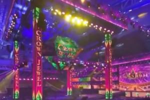 First Look At The WWE Crown Jewel 2023 Set-Up Revealed