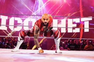 Ricochet Injured In WWE Raw Match, He Is Fine But Remains In Concussion Protocol