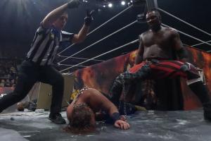 Swerve Strickland Wins The Texas Death Match At AEW Full Gear 2023