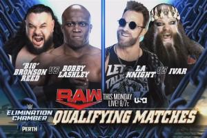 Elimination Chamber Qualifying Bouts Set For 2/12 WWE Raw, Updated Lineup