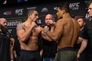 UFC 298 Results: Robert Whittaker vs Paulo Costa Full Match & Winner