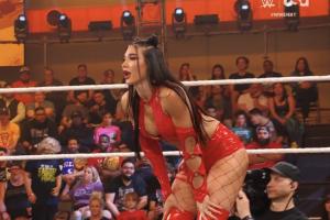 WWE NXT Newcomer Jazmyn Nyx Loses Debut Match, Brawl Erupts