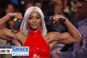 Jade Cargill Makes Official Arrival On SmackDown, Signs Contract With GM Nick Aldis