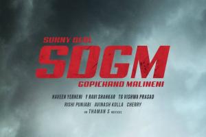 Sunny Deol Team Up With Director Gopichandh Malineni For A Mass Entertainer