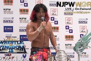 Hiromu Takahashi Relinquishes The Junior Heavyweight Championship Due To Injury