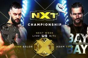 Finn Balor Calls Out Adam Cole For The NXT Championship For Next Week