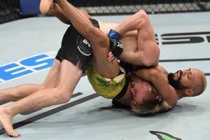 List Of UFC Fighters With Fastest Submissions In Title Bout By Division