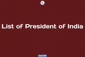 List of President of India