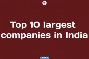 Top 10 largest companies in India