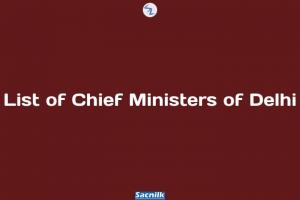 List of Chief Ministers of Delhi