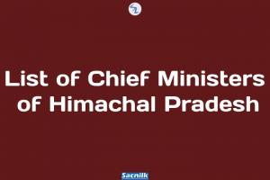 List of Chief Ministers of Himachal Pradesh