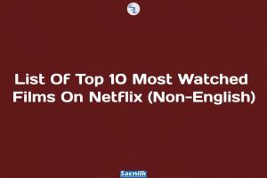 List Of Top 10 Most Watched Films On Netflix (Non-English)