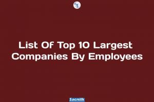 List Of Top 10 Largest Companies By Employees
