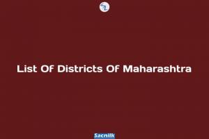 List Of Districts Of Maharashtra