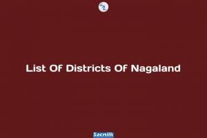 List Of Districts Of Nagaland